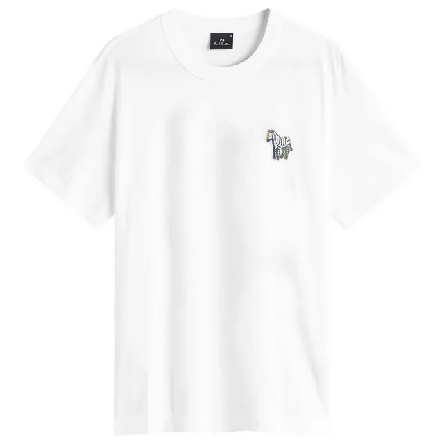 Paul Smith Men's Zebra Puff T-Shirt White