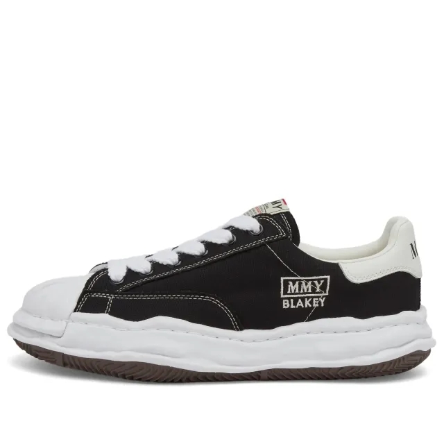 Maison Mihara Yasuhiro Blakey Low Og Canvas Sneaker - Black