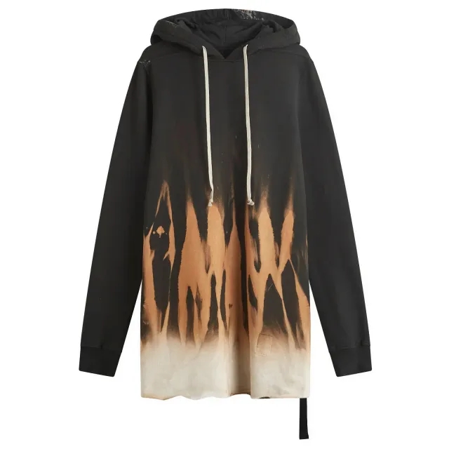 Rick Owens Drkshdw Knit Sweatshirt Pullover Hoodie Men Hoodies Black