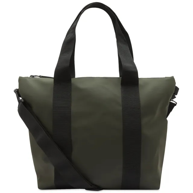 Rains 14160 Unisex Waterproof Tote Bag Mini In Green