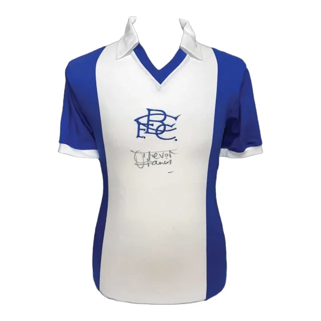 Trevor Francis signed Birmingham City shirt