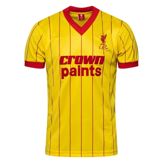 Liverpool FC Liverpool Away Shirt 1982 - ['Yellow']