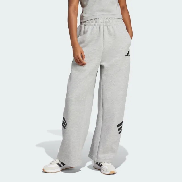 adidas Women Future Icons 3 Stripes Open Hem Pants