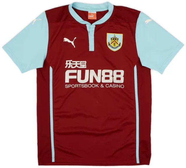 Puma 2014-15 Burnley Home Shirt - 5/10 - (M)