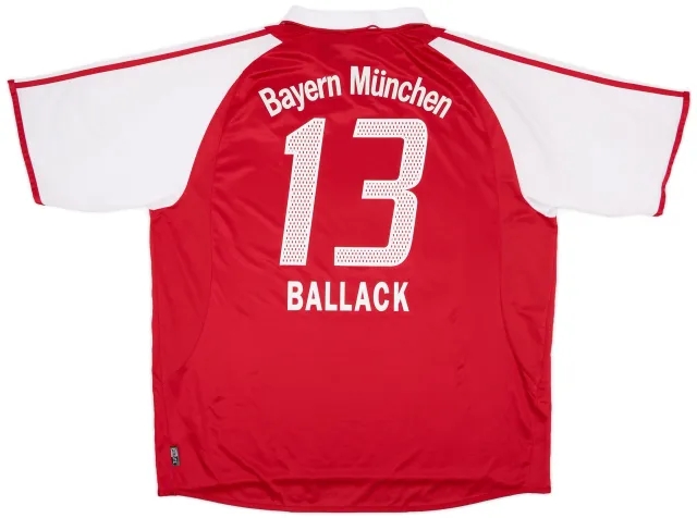 adidas 2003-04 Bayern Munich Home Shirt Ballack #13 (XXL)