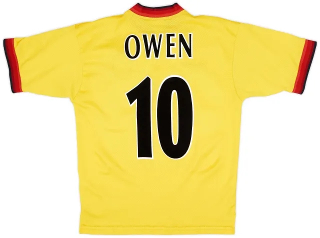 Reebok 1997-99 Liverpool Away Shirt Owen #10 - 6/10 - (M)