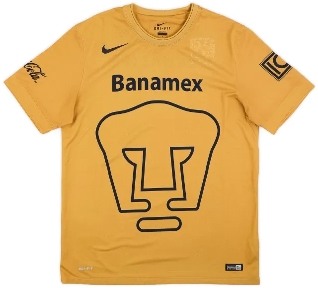 Nike 2014-15 UNAM Pumas Home Shirt - 9/10 - (L)