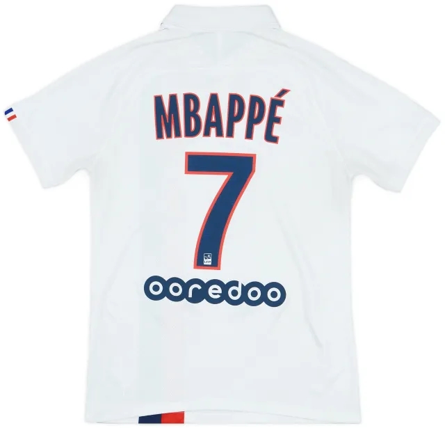 Nike 2019-20 Paris Saint-Germain Authentic Third Shirt Mbappe #7 - 6/10 - (S)
