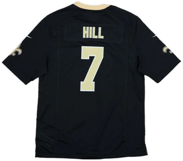 2017-24 New Orleans Saints Hill #7 Nike Game Home Jersey (L)