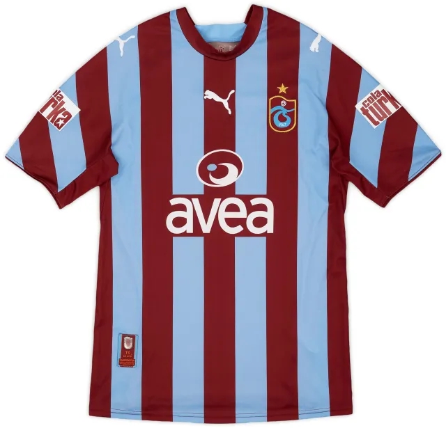 Puma 2006-07 Trabzonspor European Home Shirt - 9/10 - (M)