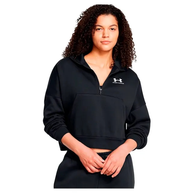 Under Armour Icon Fleece Oversized Half Zip Sweatshirt