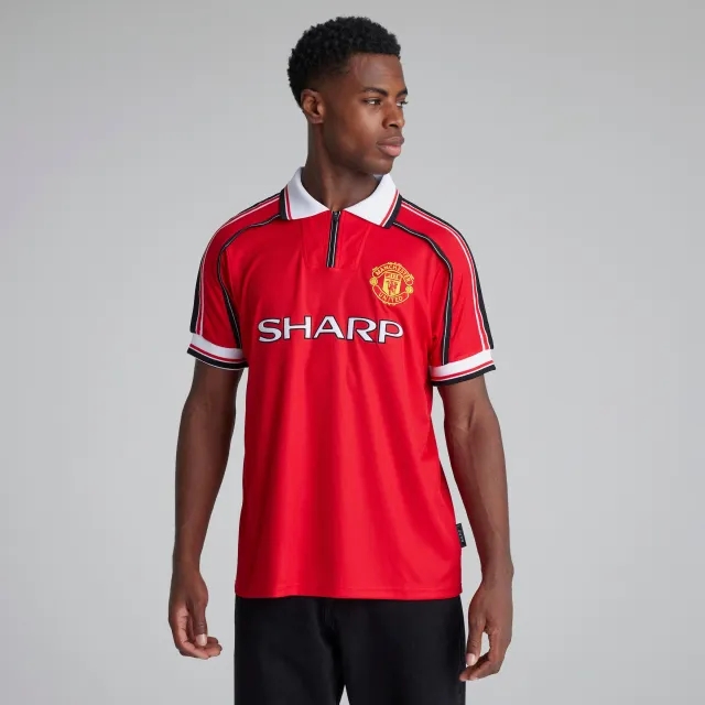 DONKEY Manchester United 1998-00 Retro Home Shirt Red