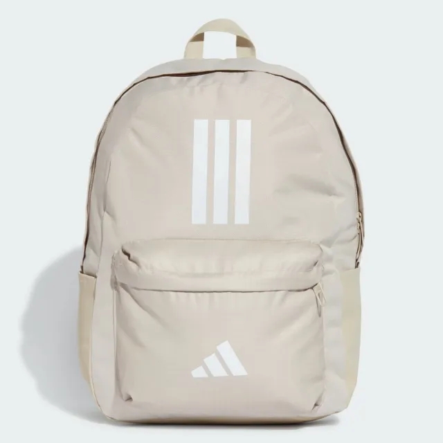 adidas Women's Classic Back-to-School 3-Stripes Backpack - Wonder Alumina/White - Grey