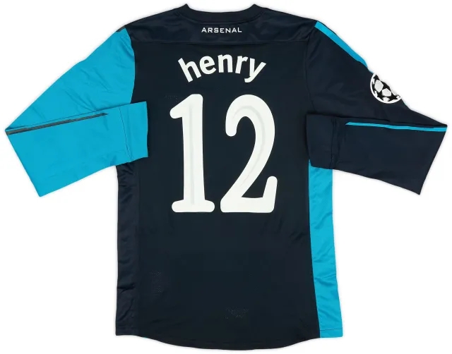 Nike 2011-12 Arsenal Player Issue Away L/S Shirt Henry #12 (M)