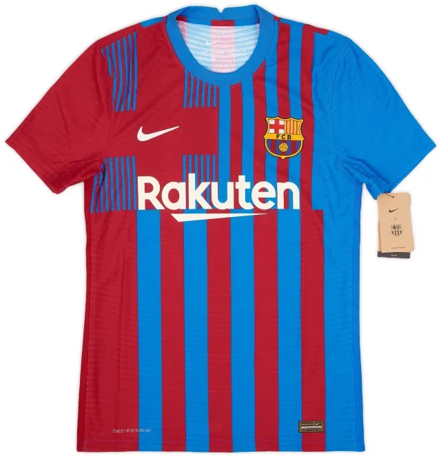 Nike 2021-22 Barcelona Authentic Home Shirt (S)