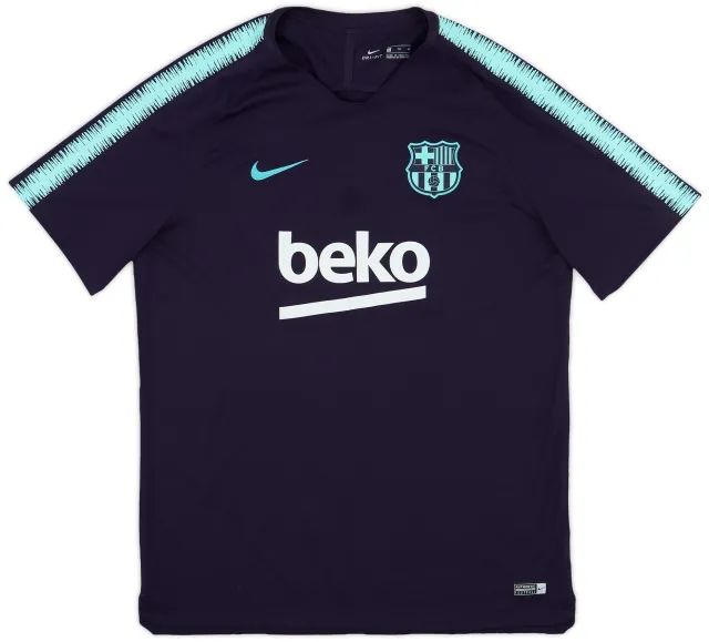 2018-19 Barcelona Nike Training Shirt - 8/10 - (XL)