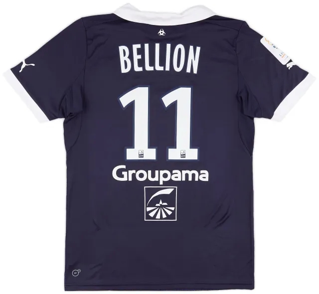 Puma 2012-13 Bordeaux Match Issue Home Shirt Bellion #11