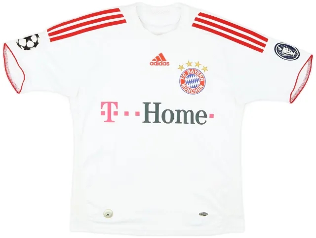 adidas 2008-09 Bayern Munich CL Shirt - 8/10 - (XL.Boys)