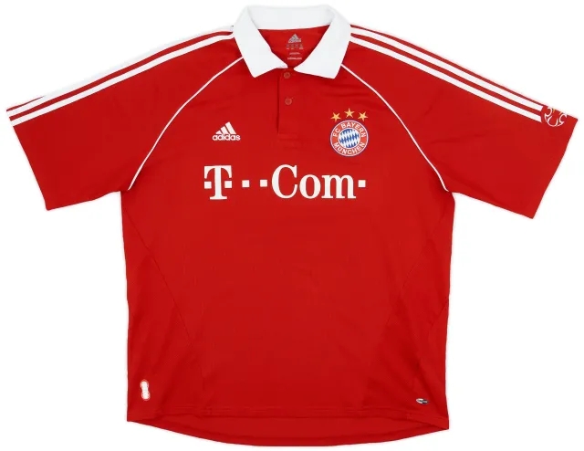 adidas 2006-07 Bayern Munich Home Shirt - 8/10 - (XXL)