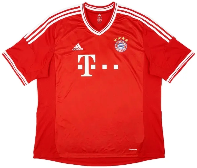 adidas 2013-14 Bayern Munich Home Shirt - 9/10 - (XXL)