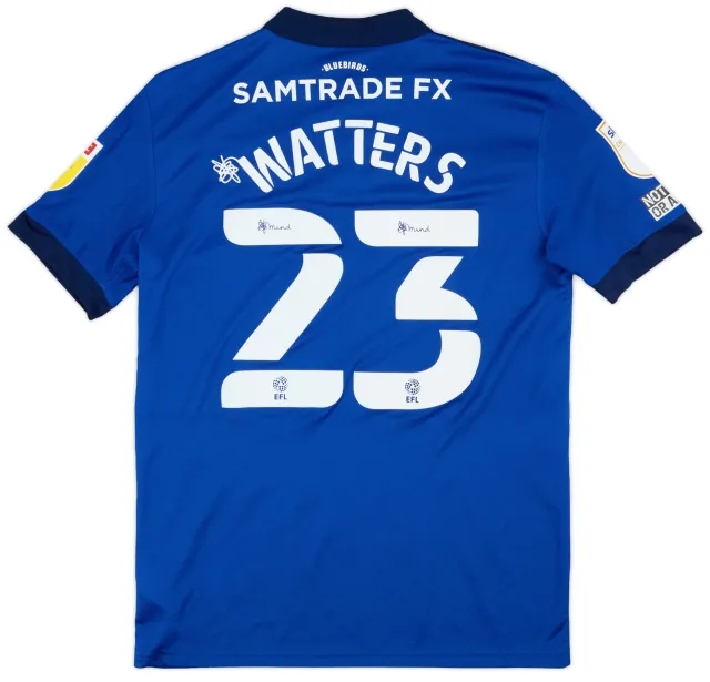 adidas 2021-22 Cardiff Match Issue Home Shirt Watters #23