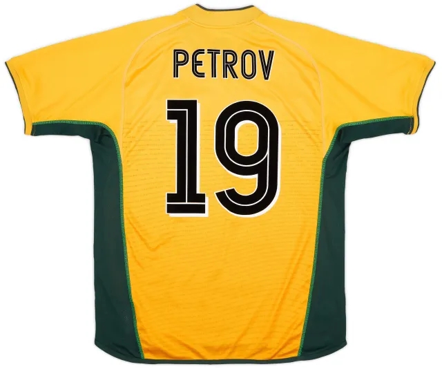 Umbro 2002-03 Celtic Away Shirt Petrov #19 - 7/10 - (L)