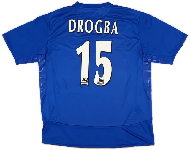 Umbro 2005-06 Chelsea Centenary Home Shirt Drogba #15 (XXL)
