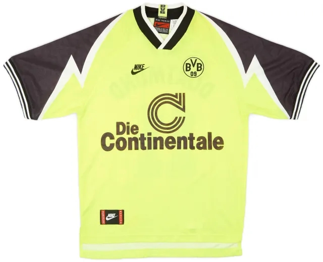 Nike 1995-96 Borussia Dortmund Home Shirt #11 - 6/10 - (S)