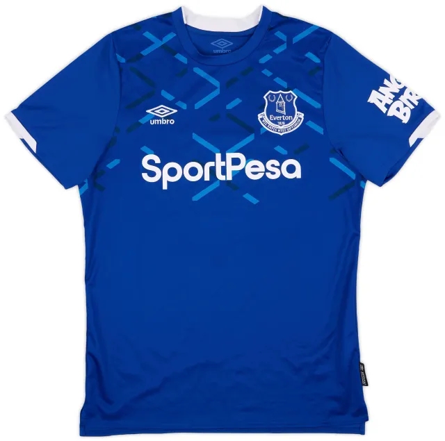 Umbro 2019-20 Everton Home Shirt - 9/10 - (M)