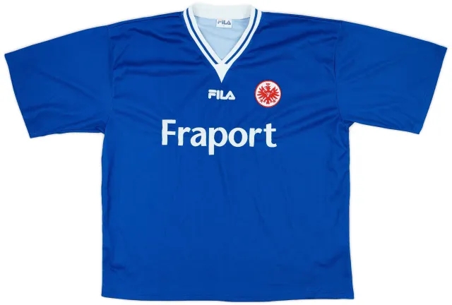 Fila 2001-03 Eintracht Frankfurt Third Shirt - 6/10 - (XL)