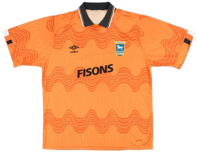 Umbro 1989-92 Ipswich Away Shirt - 6/10 - (L)