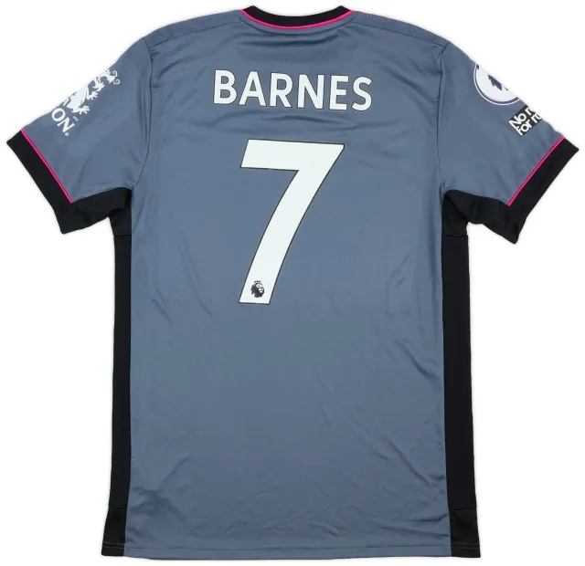 adidas 2021-22 Leicester Match Issue Third Shirt Barnes #7