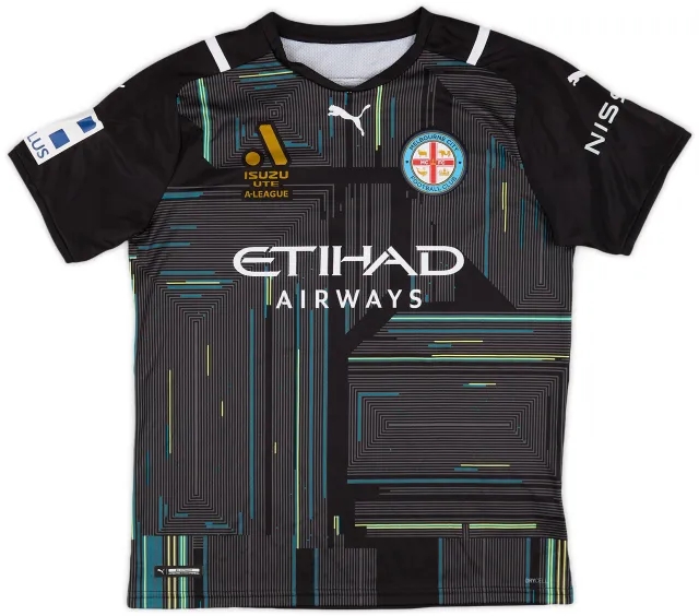 Puma 2021-22 Melbourne City Player Issue GK Shirt #30