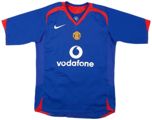 Nike 2005-06 Manchester United Away Shirt - 6/10 - (L.Boys)