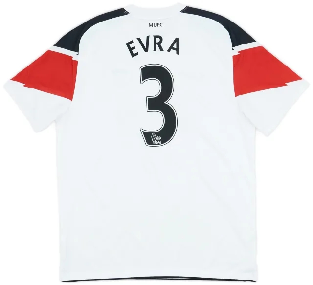 Nike 2010-12 Manchester United Away Shirt Evra #3 - 4/10 - (L)