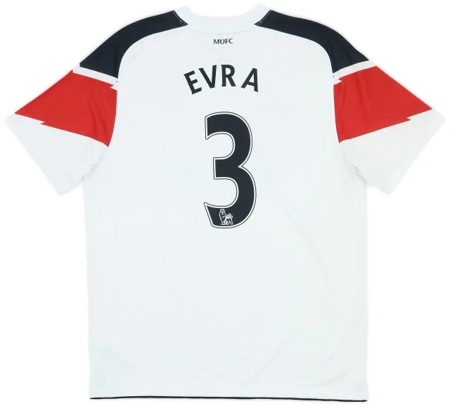 Nike 2010-12 Manchester United Away Shirt Evra #3 - 5/10 - (L)