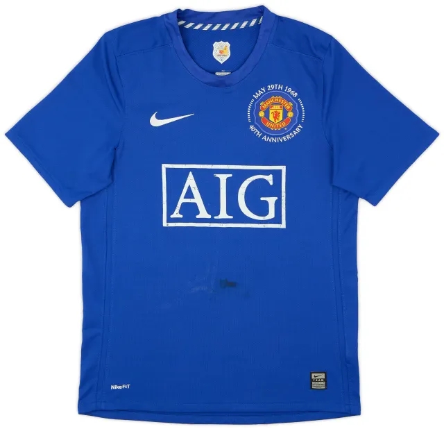 Nike 2008-09 Manchester United Third Shirt - 4/10 - (S)