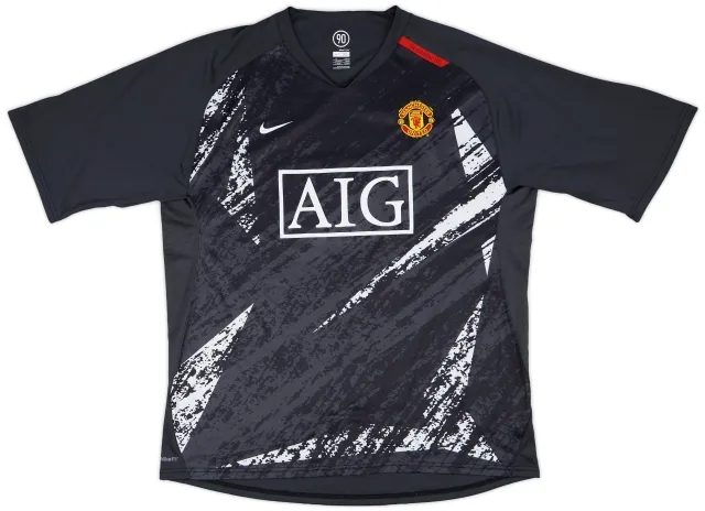 2007-08 Manchester United Nike Training Shirt - 10/10 - (XL)