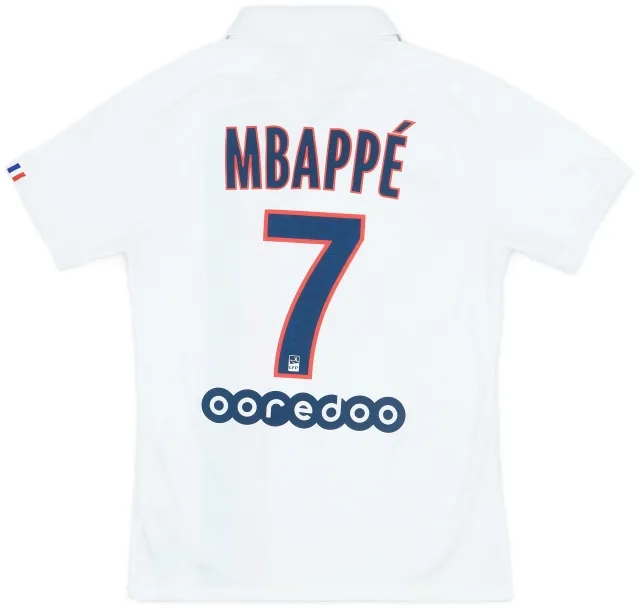 Nike 2019-20 Paris Saint-Germain Authentic Third Shirt Mbappe #7 - 8/10 - (S)