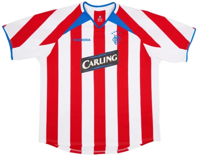 Diadora 2003-04 Rangers Away Shirt - 8/10 - (XXL)
