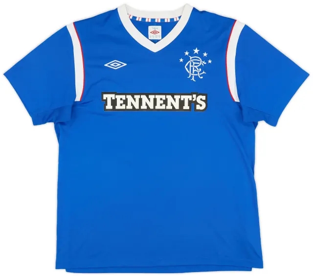 Umbro 2011-12 Rangers Home Shirt - 8/10 - (XL)