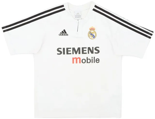 adidas 2003-04 Real Madrid Home Shirt - 5/10 - (XL.Boys)