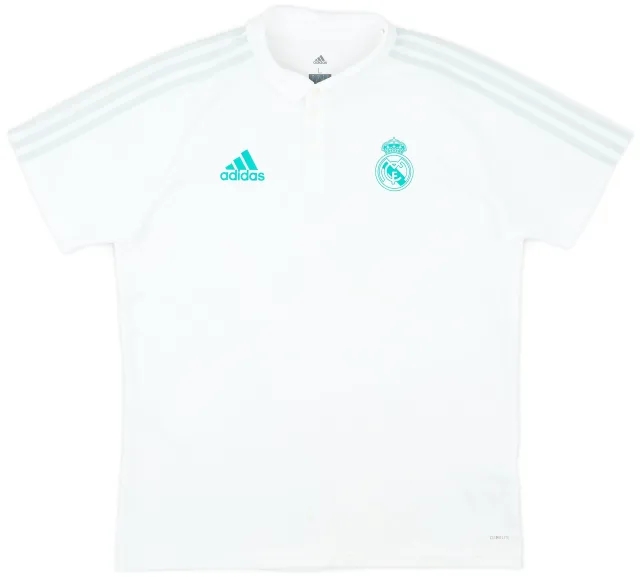 2017-18 Real Madrid adidas Polo Shirt - 7/10 - (L)