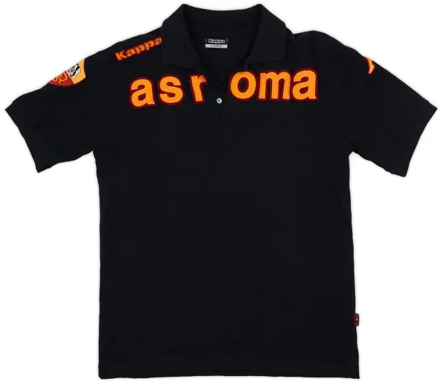 2009-10 Roma Kappa Polo Shirt - 9/10 - (L)