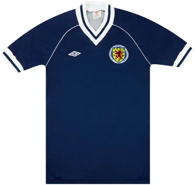 Umbro 1982-83 Scotland Match Issue Home Shirt #13 (Hegarty)