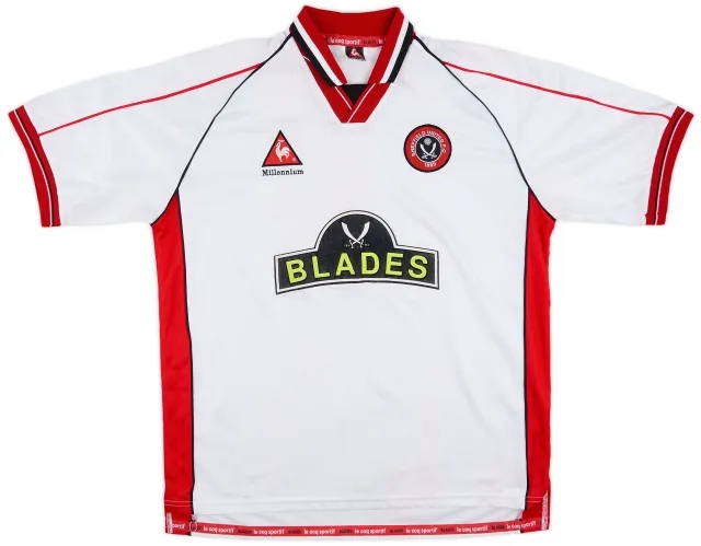 LeCoqSportif 1999-00 Sheffield United Away Shirt - 8/10 - (L)