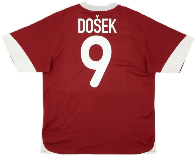 Nike 2006-07 Sparta Prague Home Shirt Dosek #9 -6/10 - (L)
