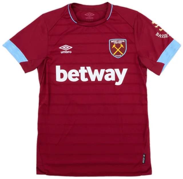 Umbro 2018-19 West Ham Match Issue Home Shirt #15 (Fredericks)