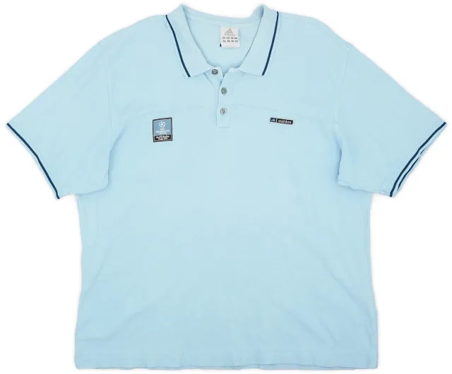 2003-04 UEFA Champions League 'AufSchalke Finale 2004' adidas Polo Shirt - 8/10 - (XXL)