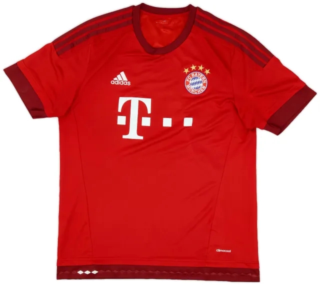 adidas 2015-16 Bayern Munich Home Shirt - 4/10 - (L)